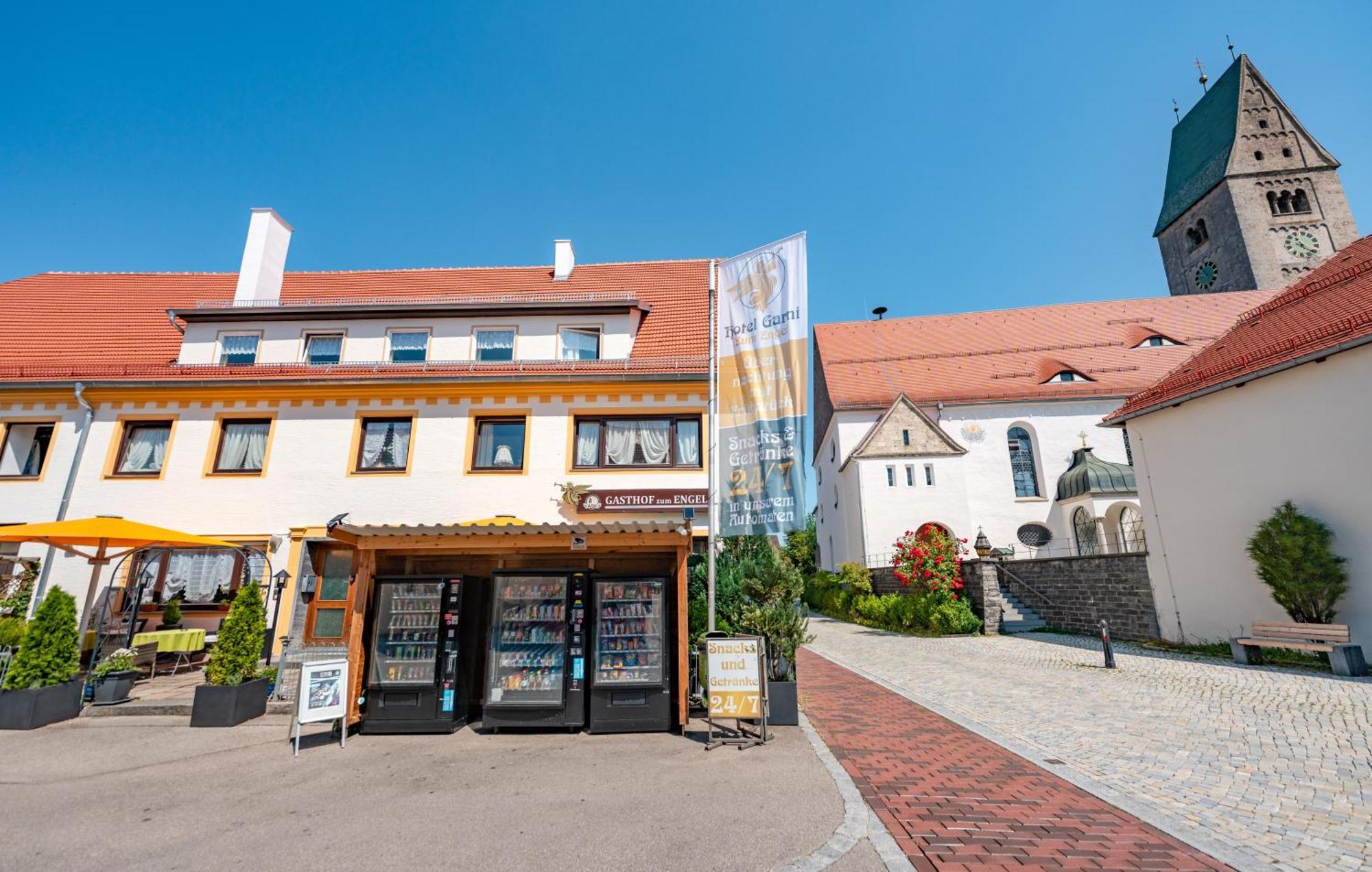 Hotel Garni "Zum Engel" Oberguenzburg Экстерьер фото